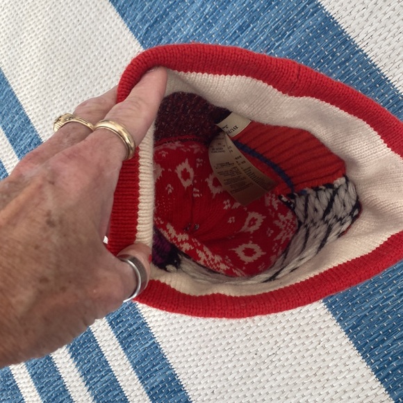 Burberry Unisex Cashmere/Wool SLOUCHY, “Patchwork” Knit Beanie! Like Brand NEW🔥 - Picture 8 of 15